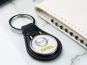 Opel Catena Chiavi Personalizzata In Pelle Robusta Tuning
